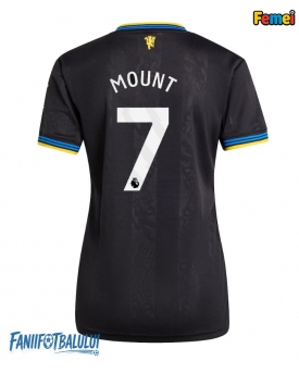Manchester United Mason Mount #7 Tricou Fotbal Replică 2025-26 Femei Treilea